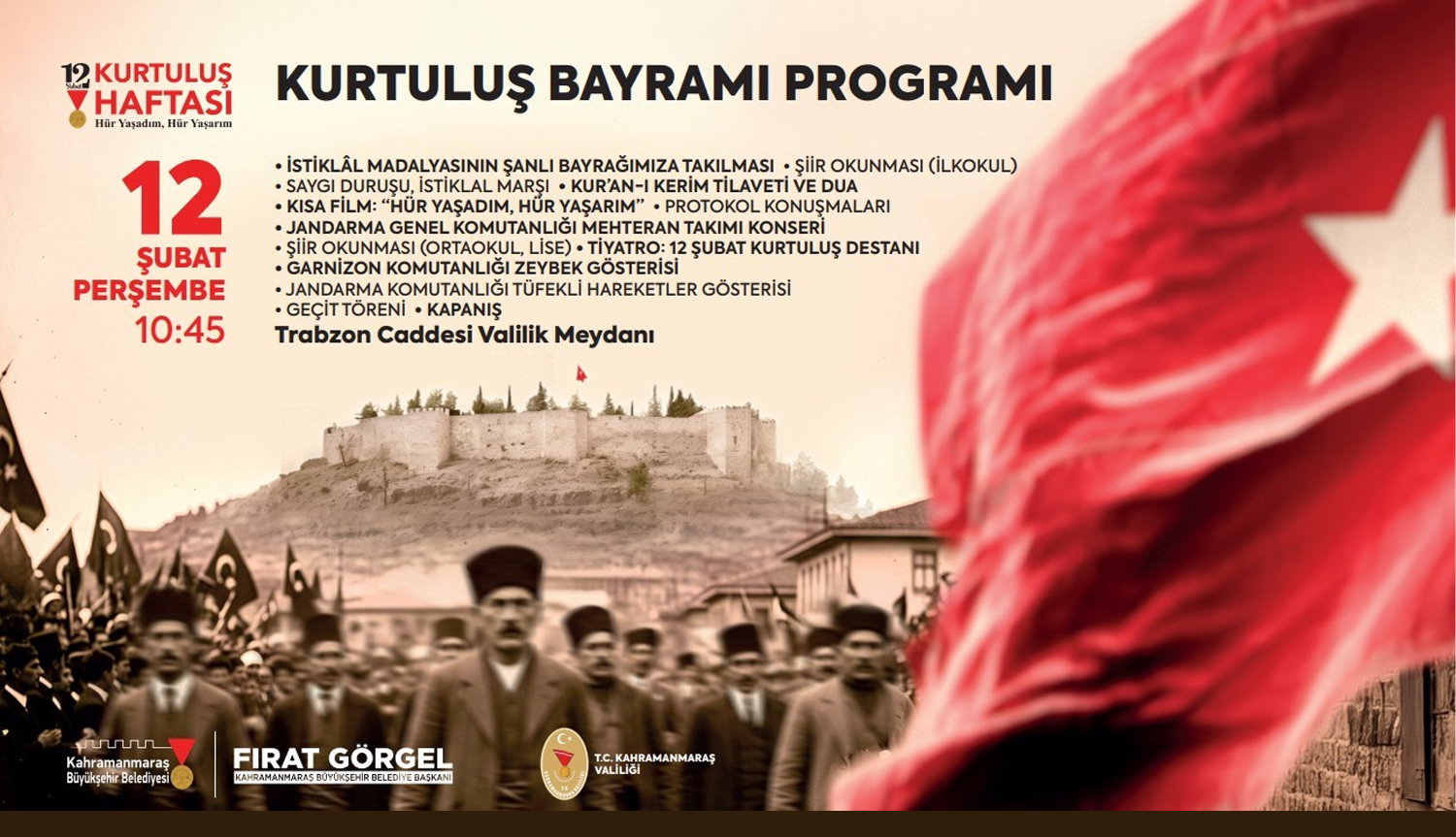 Kurtuluş Ruhu 106. Yılında Coşkuyla Kutlanacak