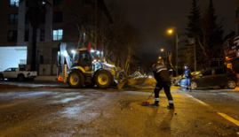 Şiddetli Yağışa Karşı Büyükşehir Tüm Birimleriyle Sahada