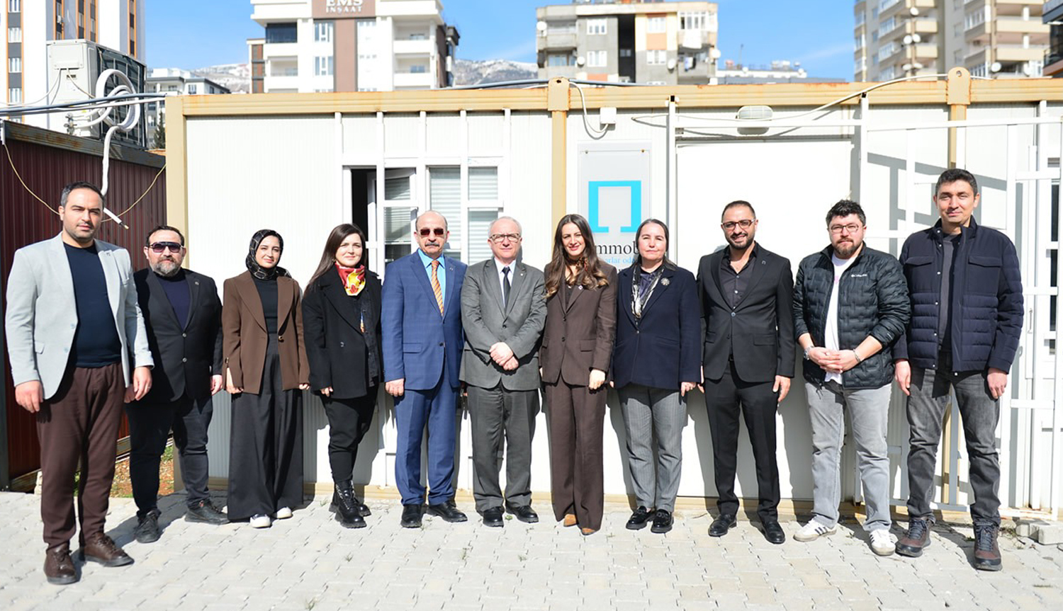 TMMOB Mimarlar Odası Genel Merkezi Kahramanmaraş’ta