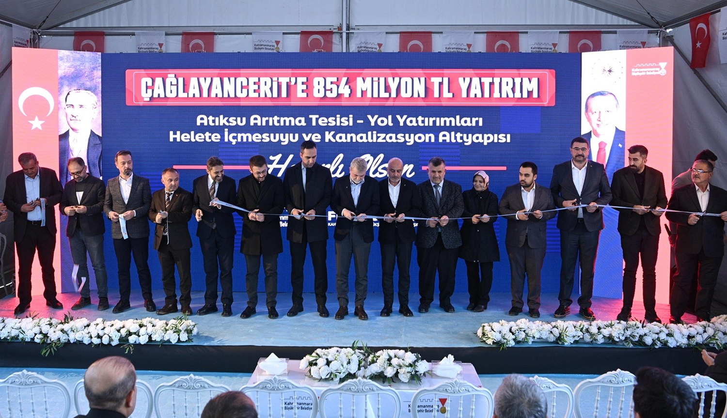 Başkan Görgel, “854 Milyonluk Yatırımlarımız Çağlayancerit’imize Hayırlı Olsun”