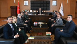 Başkan Görgel, Kütüphane Haftası’nda Kültür Heyetini Ağırladı