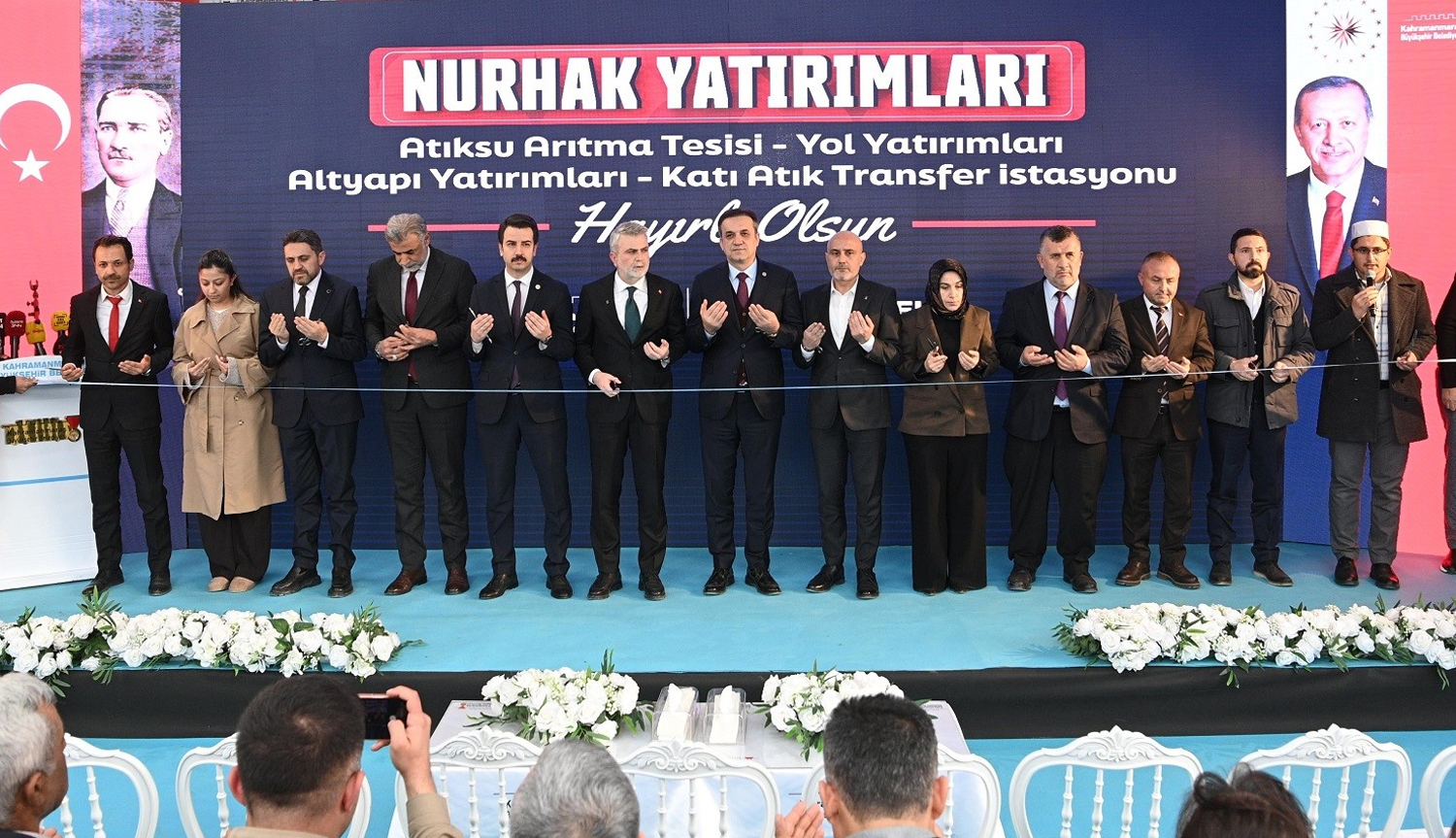 Büyükşehir’in Nurhak Yatırımlarının Açılışı Gerçekleştirildi