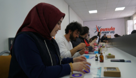 Gençler Pusula Maraş’ın Atölyesinde Hem Öğrendi Hem Üretti