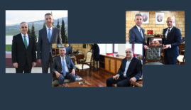 KSÜ Rektörü Okumuş’a Ziyaretçi Akını