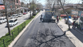 Kahramanmaraş’ta Asfalt Mesaisi Devam Ediyor