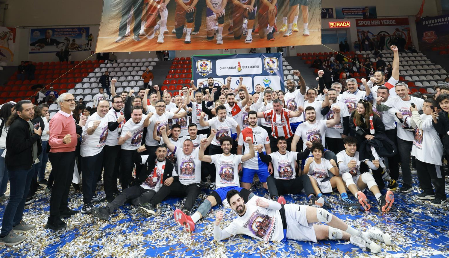 Onikişubat Belediyespor Efeler Ligi’nde!