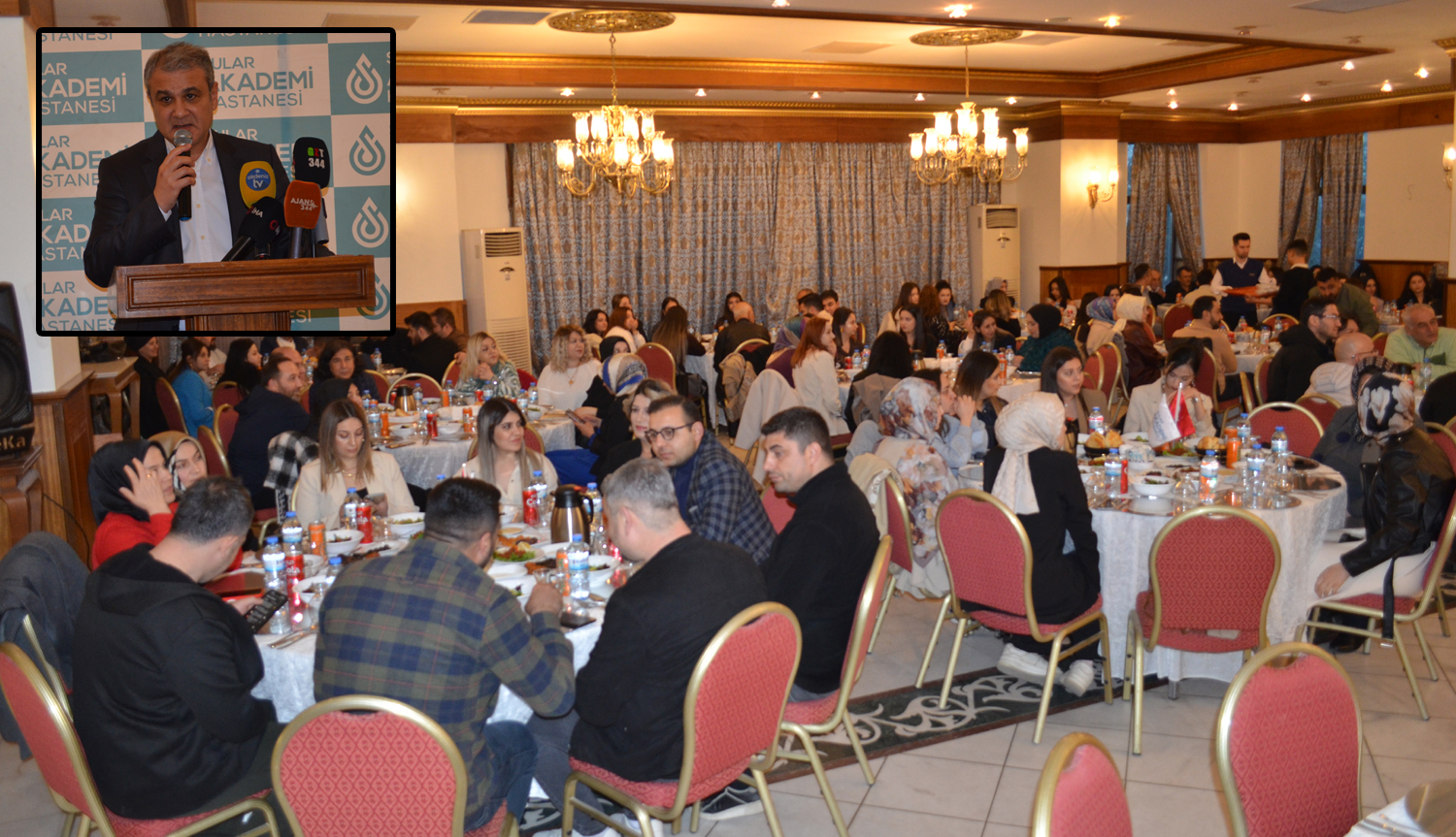 Sular Akademi Hastanesi çalışanları iftar sofrasında buluştu