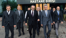 64. Dönem Kültür ve Turizm Bakanı ve AK Parti MKYK Üyesi Mahir Ünal’dan, KSÜ Tıp Fakültesi Hastanesi’ne Ziyaret