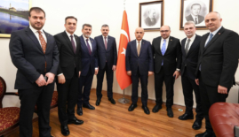 AK Parti Kahramanmaraş Heyeti İçişleri Bakanı Çiftçi ile Bir Araya Geldi