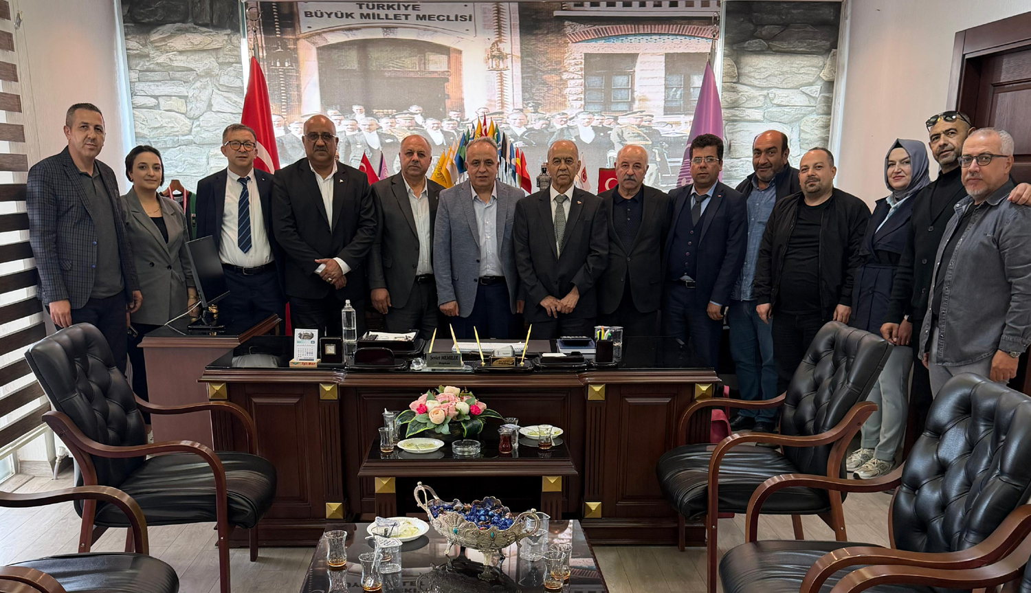 BAŞKAN ŞEVKET MEMİLER: DAYANIŞMA İÇERİSİNDEYİZ