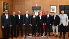 Başkan Görgel, Cumhurbaşkanı Başdanışmanı İsrafil Kışla’yı Ağırladı