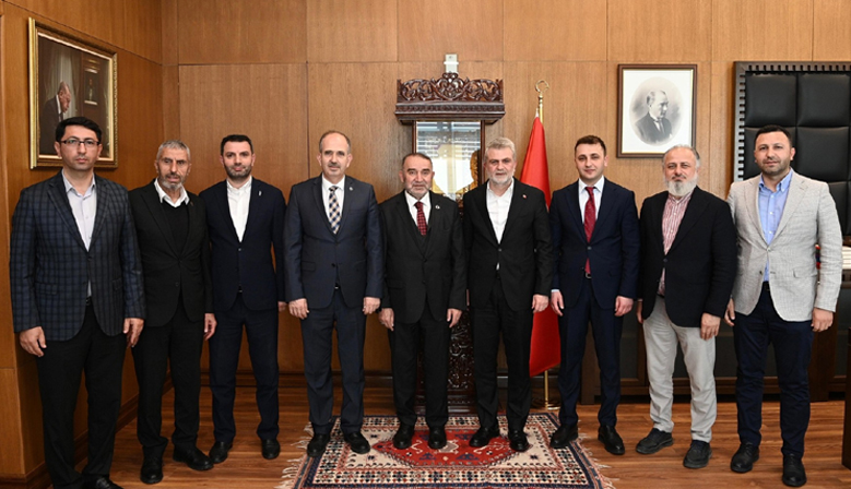 Başkan Görgel, Cumhurbaşkanı Başdanışmanı İsrafil Kışla’yı Ağırladı