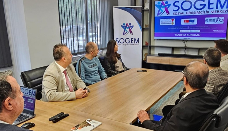 Büyükşehir KOSGEB Heyetini Ağırladı