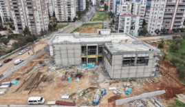 Gençliğin Kahramanmaraş’taki yeni merkezinde yüzde 80 seviyesine ulaşıldı