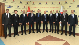 Görgel ve Kirişci’den KSÜ Rektörü Okumuş’a Hayırlı Olsun Ziyareti