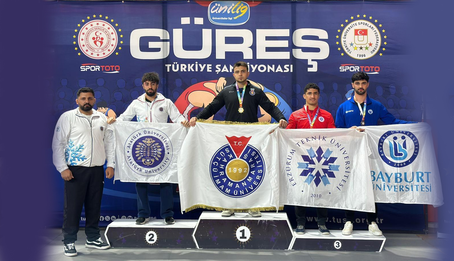 KSÜ’lü Güreşçilerden Türkiye Şampiyonası’nda Büyük Başarı