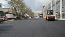 Kahramanmaraş Toptancılar Sitesinde Asfalt Çalışması Sürüyor