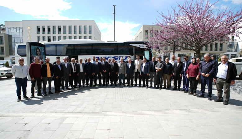Kahramanmaraşlı Çiftçiler Konya Tarım Fuarı’na Uğurlandı