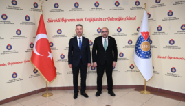 Milletvekili Mehmet Şahin, KSÜ Rektörü Okumuş’u Ziyaret Etti