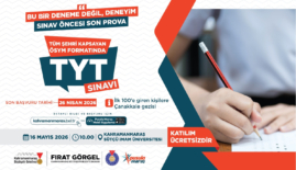 Üniversiteye Hazırlanan Gençlere Büyükşehir’den Ödüllü Deneme Sınavı