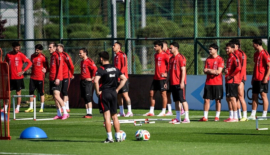 A Milli Futbol Takımı, Dünya Kupası hazırlıklarını sürdürüyor