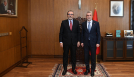 Başkan Görgel, AK Parti MKYK Üyesi Mahir Ünal’ı Makamında Ağırladı