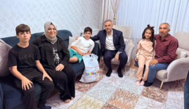 Başkan Toptaş; Ailelerimizin acısını paylaşıyor, evlatlarımızın yanında olmayı sürdürüyoruz