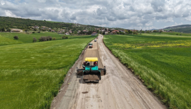 Büyükşehir’den Elmalar – Çokyaşar’a Daha Geniş, Daha Güvenli Yol