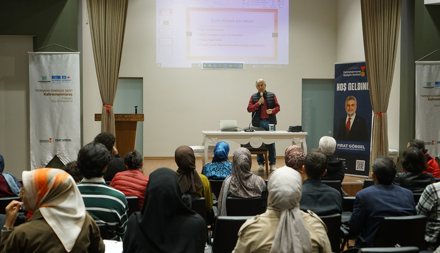 Kahramanmaraş’ta Edebiyatın Duygusal Derinliği Konuşuldu