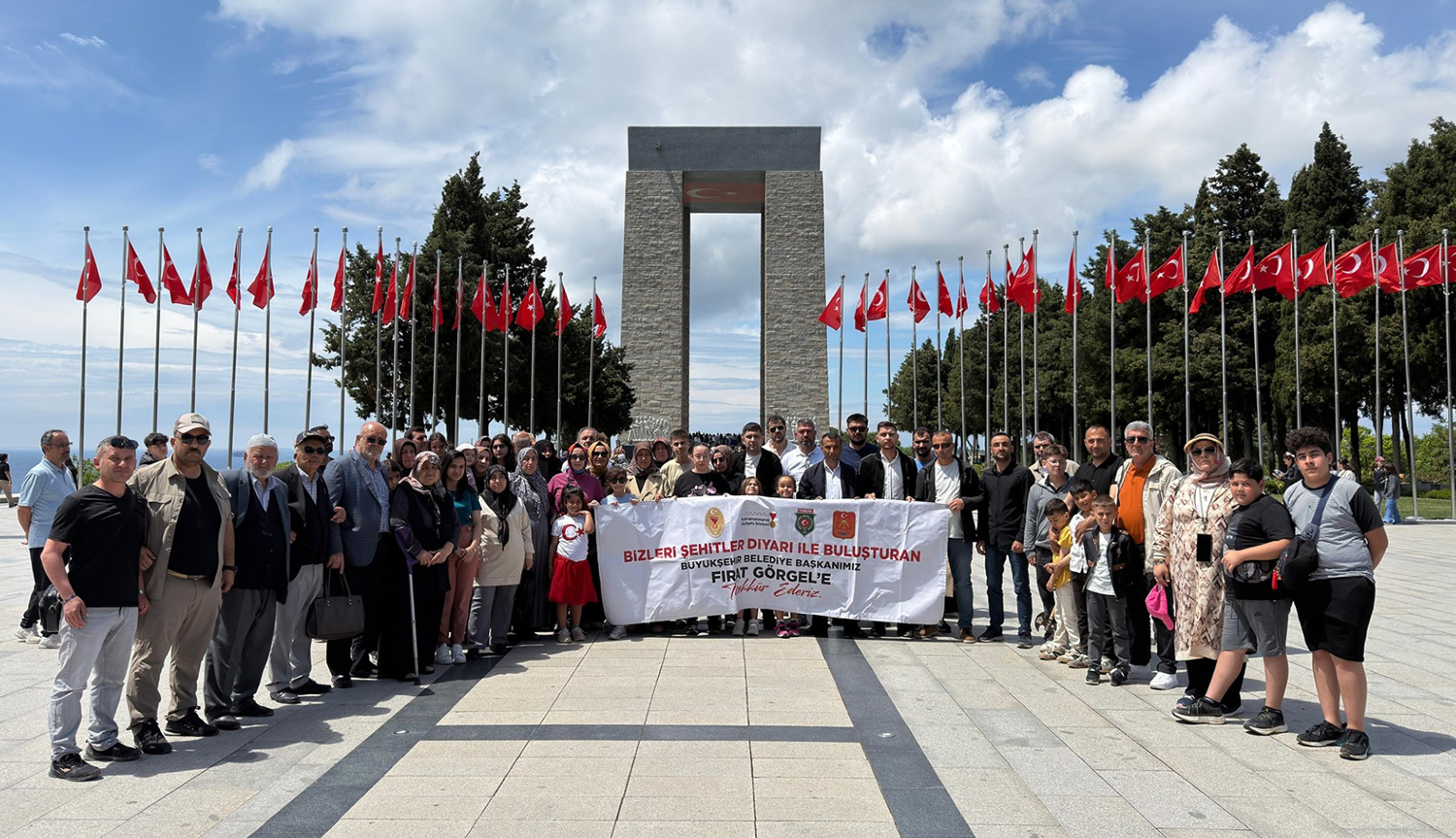 Şehit Aileleri Tarihle Buluştu