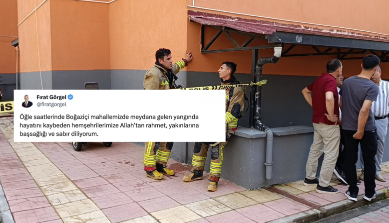 Başkan Görgel’den Yangında Hayatını Kaybeden Vatandaşlar İçin Taziye Mesajı