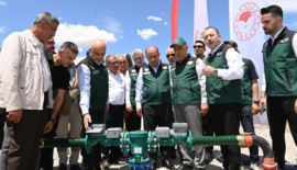 Kartalkaya Sulama Projesinde Son Durum Yerinde İncelendi