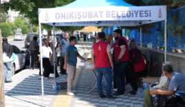 Onikişubat Belediyesi, LGS’ye giren öğrencilerin ve ailelerinin sınav heyecanına ortak oldu