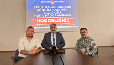 Onikişubat Belediyesi’nin ‘Minik Kalpler Yaz Okulu’nda kuralar çekildi