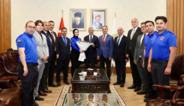 Vali Ünlüer Ceza İnfaz Personellerini kabul etti
