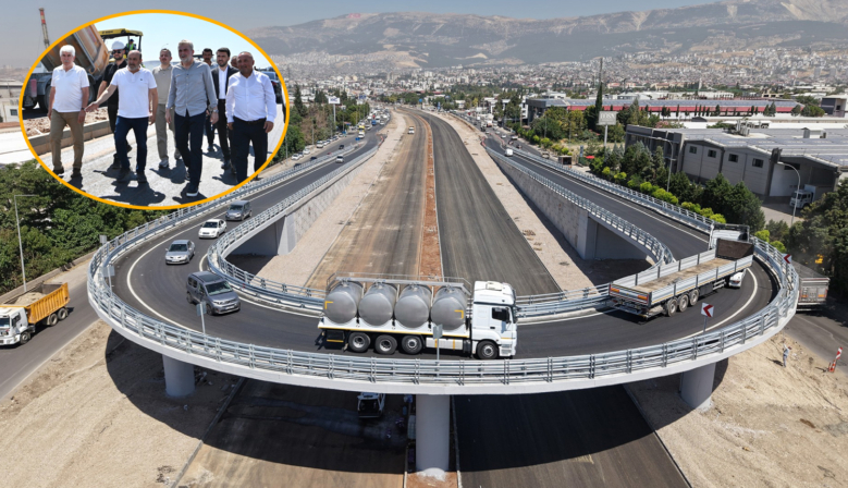 Başkan Görgel, Sanayi Kavşağı’ndaki Son Hazırlıkları Yerinde İnceledi