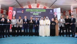 Kahramanmaraş Güneş Enerji Santrali Hizmete Açıldı