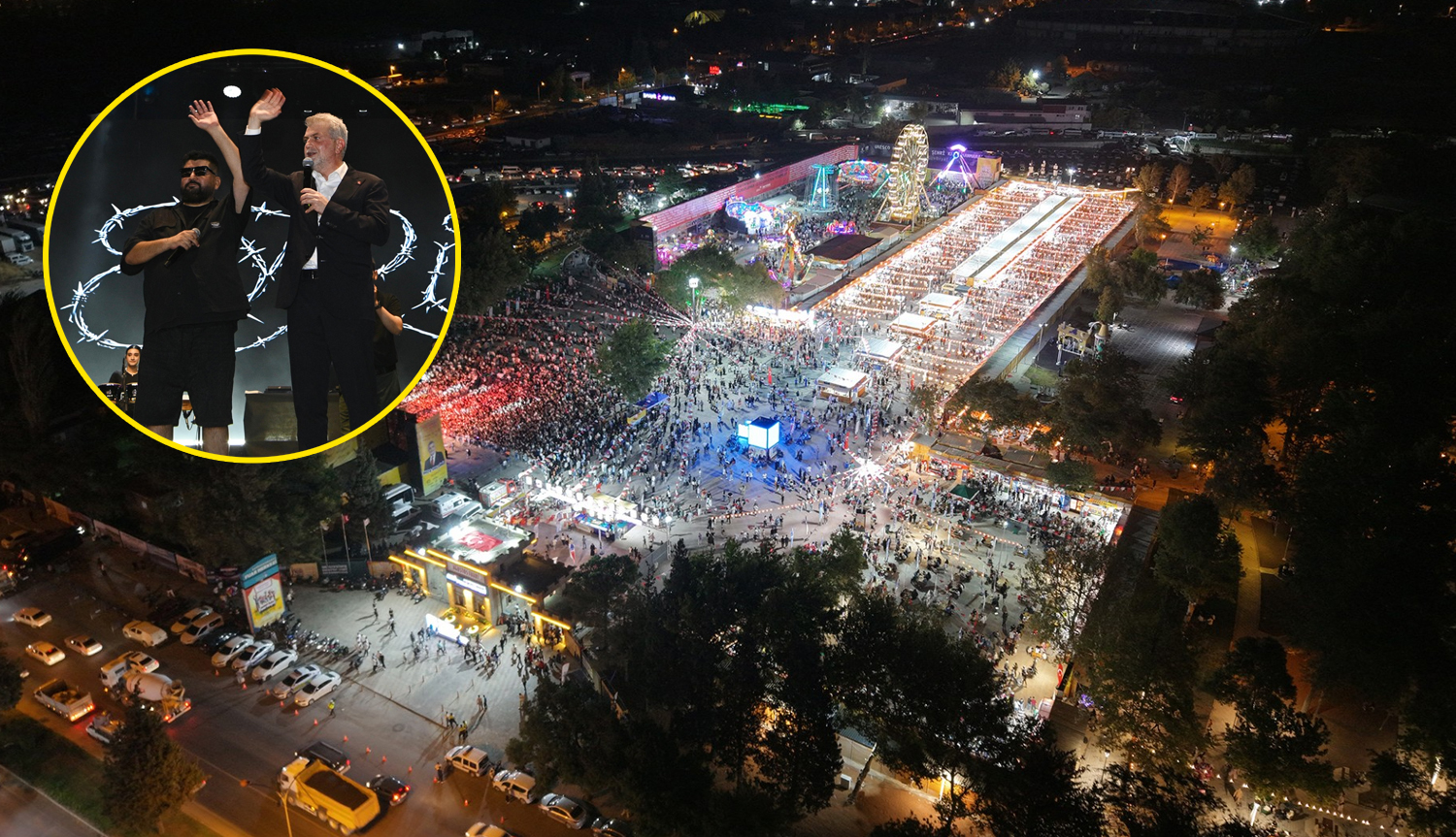 Ağustos Fuarı Kapılarını Coşkuyla Açtı, İlk Gecede Eypio Rüzgârı Esti