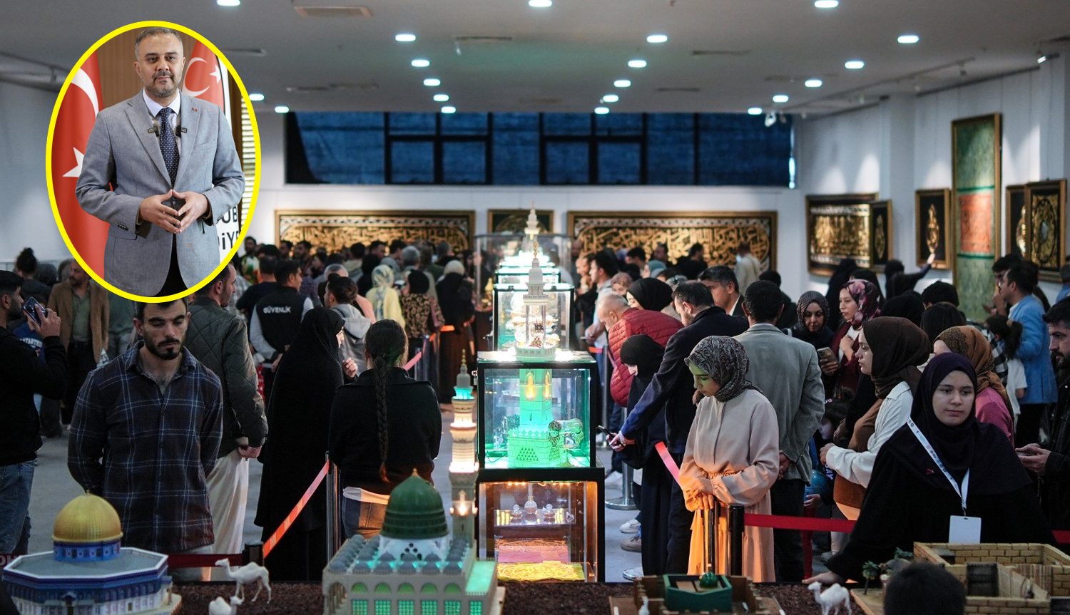 Başkan Toptaş’tan Mevlid Kandili’nde Kabe Örtüleri ve Mukaddes Emanetler Sergisi müjdesi