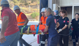 Büyükşehirden Gerçeği Aratmayan Yangın ve Kurtarma Tatbikatı