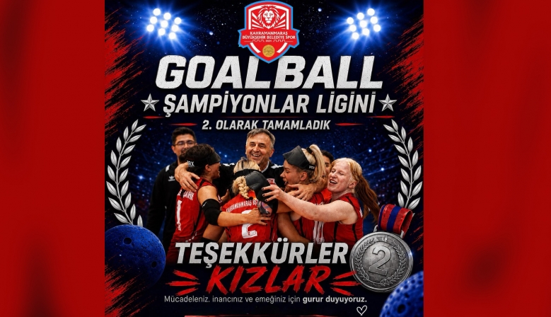 Büyükşehir’in Kadın Goalball Takımı Avrupa İkincisi