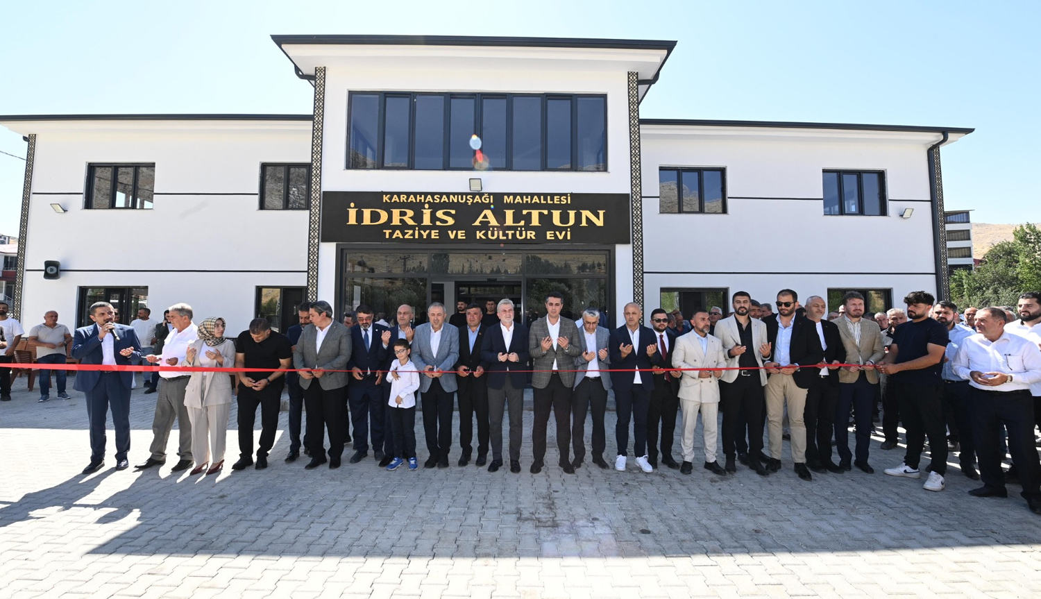 Elbistan’da İdris Altun Taziye ve Kültür Evi’nin Açılışı Gerçekleştirildi