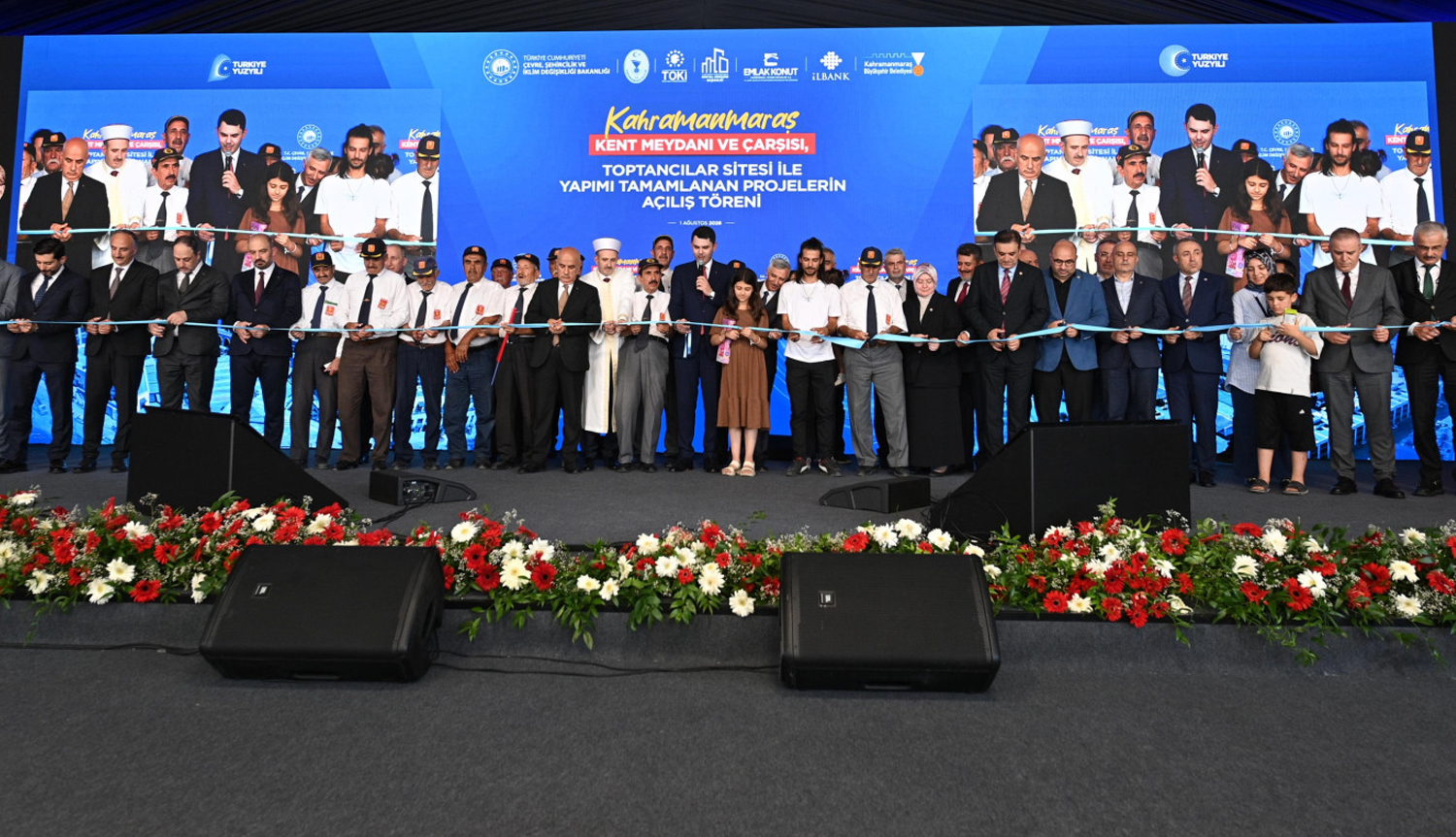 Kahramanmaraş’ın Yeniden İnşa Yolculuğunda 5 Yeni Eser Daha Hizmete Açıldı