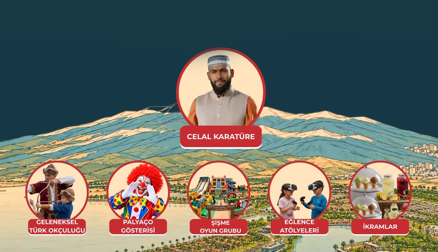 Onikişubat Belediyesi ve TÜGVA işbirliğindeki Yaz Okulu, Celal Karatüre Konseri ve muhteşem etkinliklerle tamamlanıyor
