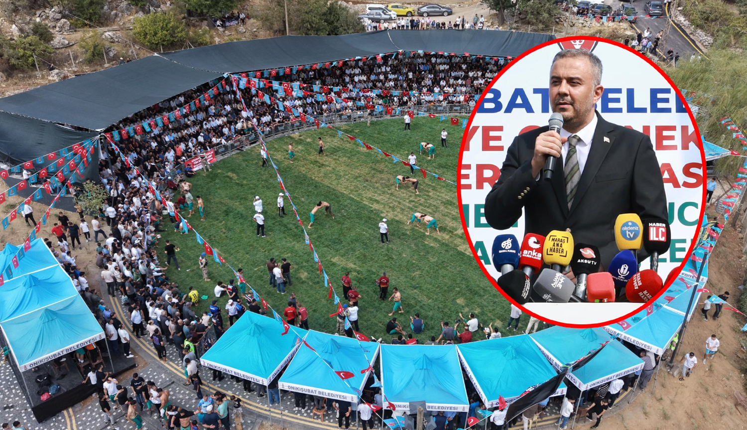 20 yıl sonra Kertmen’de kurulan er meydanının başpehlivanları belli oldu