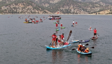 Ali Kayası’nın İhtişamı Su Sporları ile Birleşti