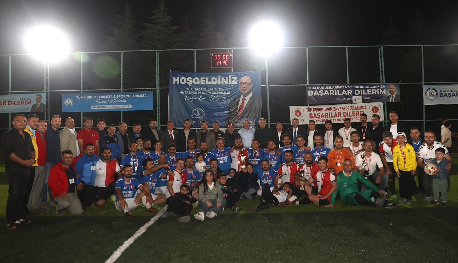 DULKADİROĞLU KUPASI’NDA ŞAMPİYON BELLİ OLDU