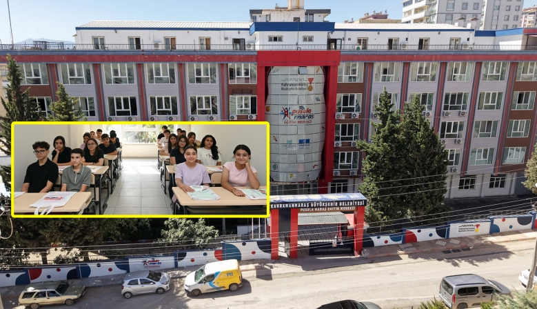 Pusula Maraş Eğitim Merkezi’nde İlk Ders Zili Çaldı