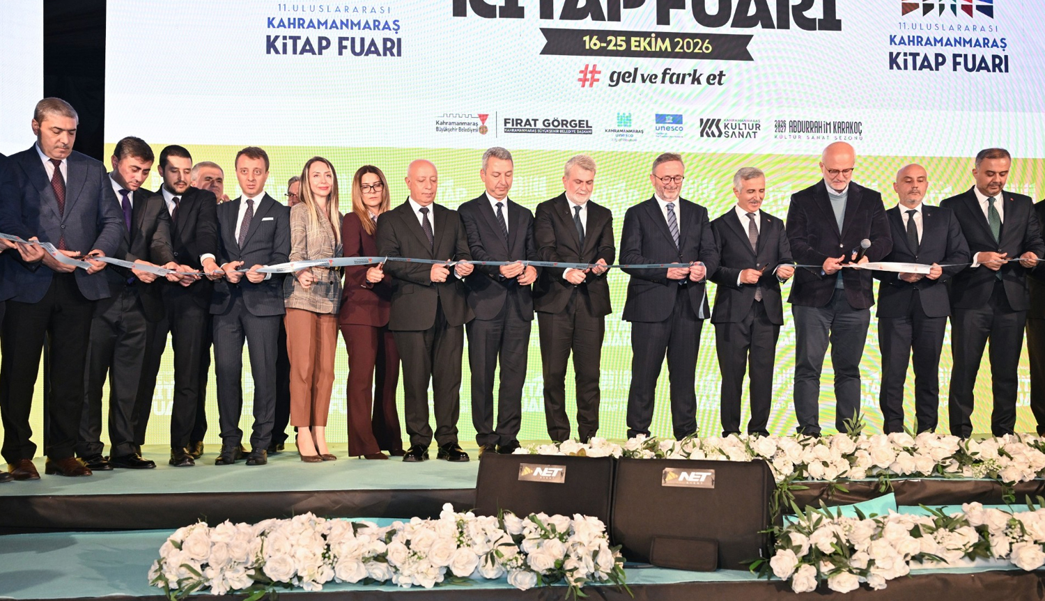 Uluslararası Kahramanmaraş Kitap Fuarı Kapılarını Açtı