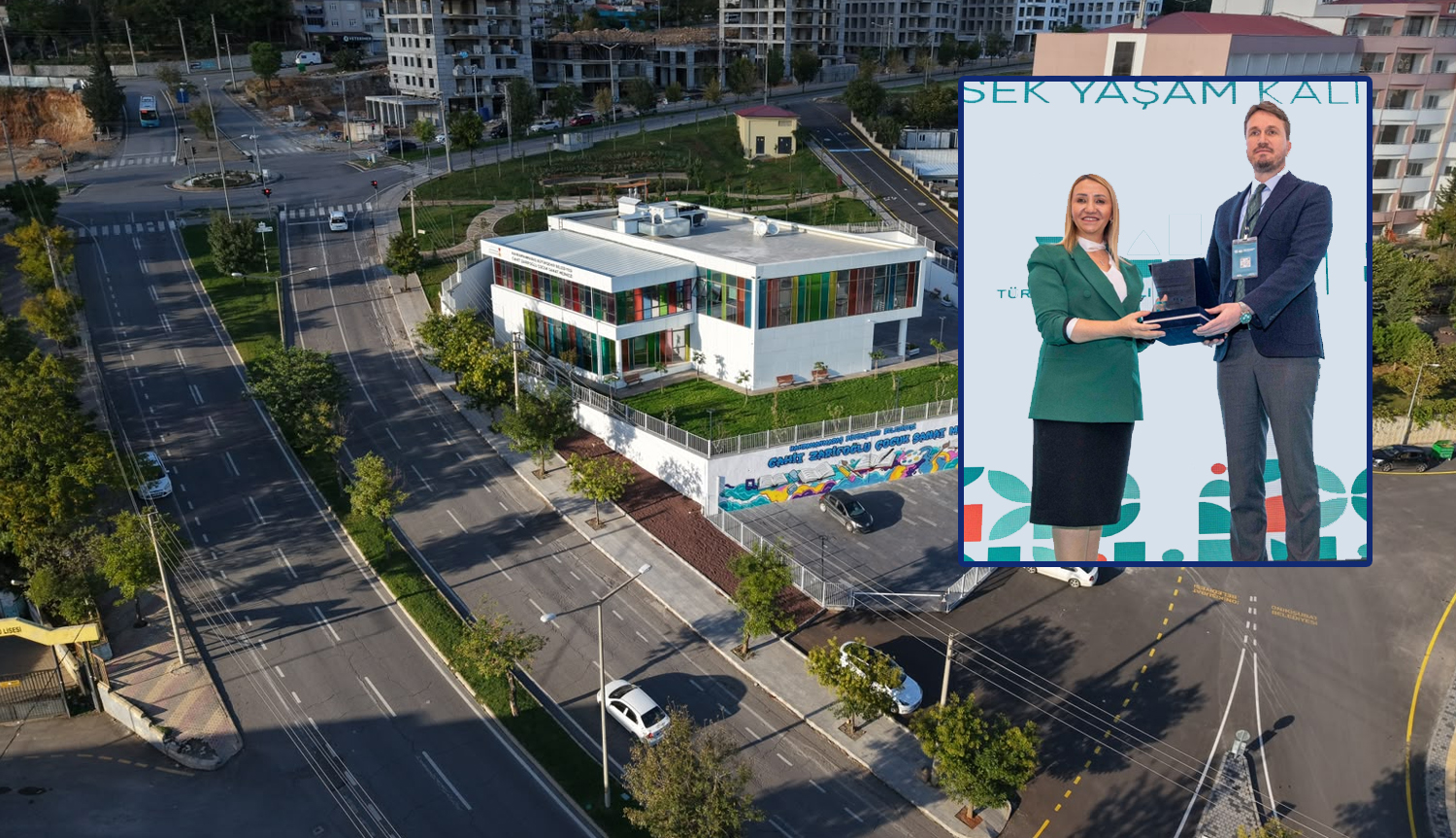 Büyükşehir’in Çocuk Sanat Merkezi’ne Yüksek Yaşam Kalitesi Ödülü